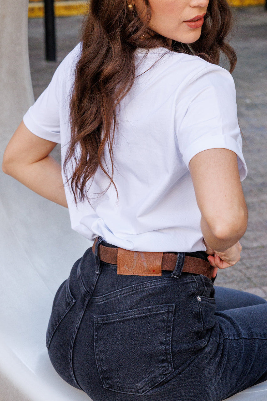 Palazzo Straight High-Rise Jeans Volcanic Grey - Limited Edition