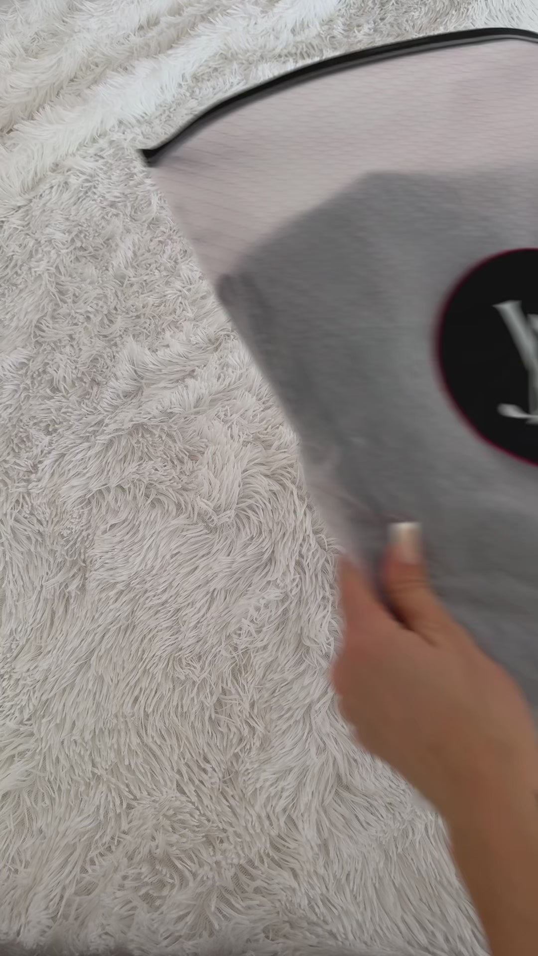 Palazzo Straight High-Rise Jeans Brume Marine  - Limited Edition